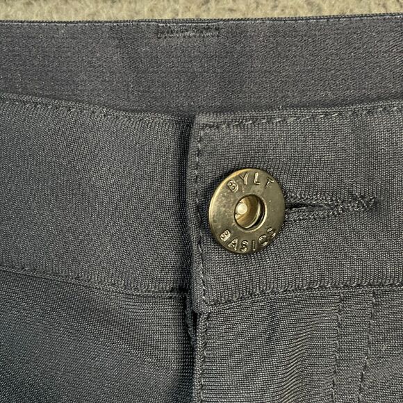 BYLT Pants Mens Medium (Fits 33x31) Blue Slim Fit Everyday Pant Stretch Casual - Picture 3 of 15